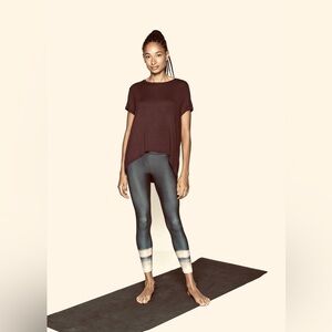 Athletes high rise elation 7/8 tight.brand new